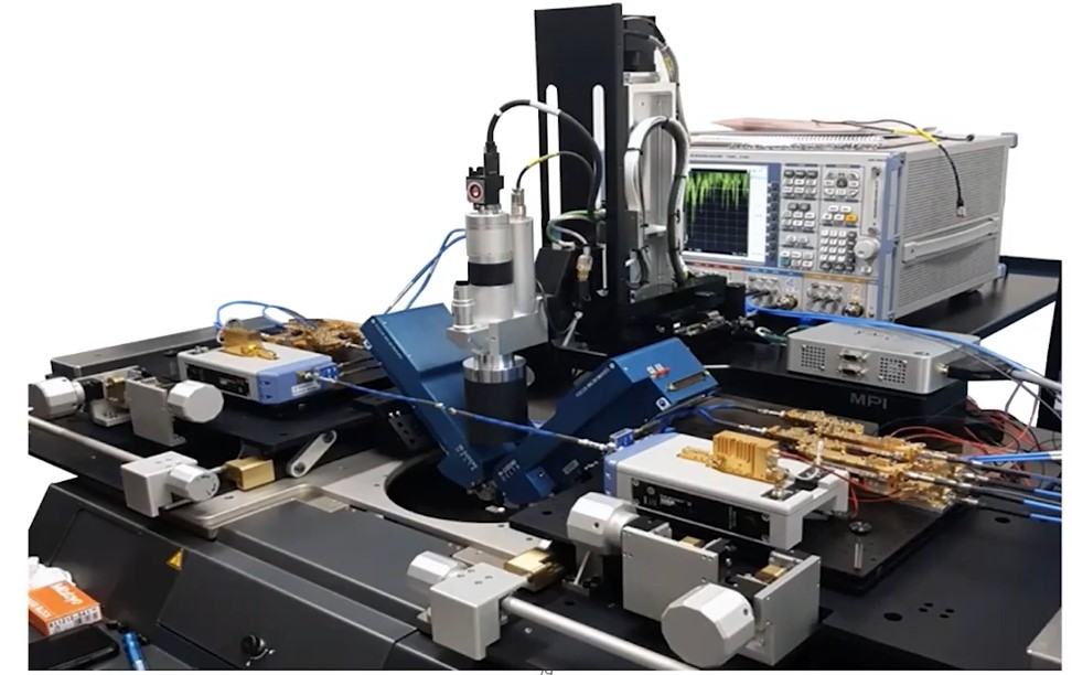 Load Pull измерения пластины на базе оборудования компании MPI, Rohde&Schwartz и Focus Microwaves.jpg Load Pull измерения пластины на базе оборудования компании MPI, Rohde&Schwartz и Focus Microwaves.jpg