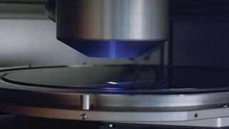 Suss XBC300 Gen2 Приближенное изображение ступенчатого луча используемого для расцепления пластин Suss XBC300 Gen2 Приближенное изображение ступенчатого луча используемого для расцепления пластин